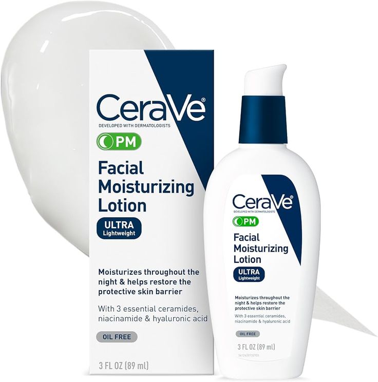 CeraVe PM Facial Moisturizing Lotion